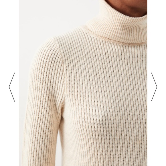 ZIMMERMANN Kaleidoscope fringed sweater in Cream, Size: (AU 1) - Picture 5 of 6